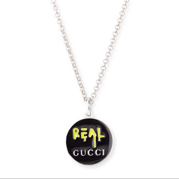 Gucci GucciGhost “Real” Necklace Charm NWT - Picture 6 of 15